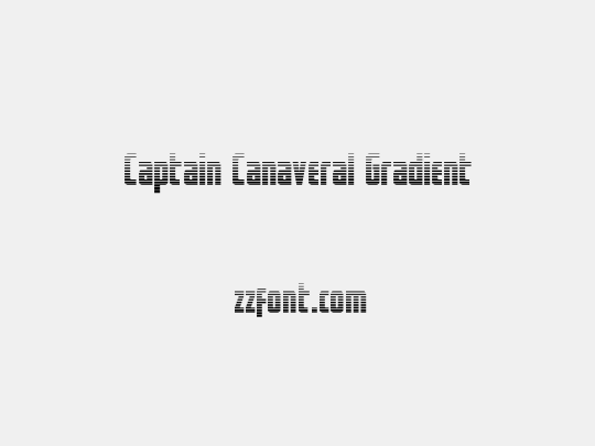 Captain Canaveral Gradient
