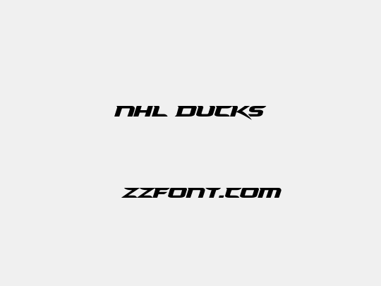 NHL Ducks