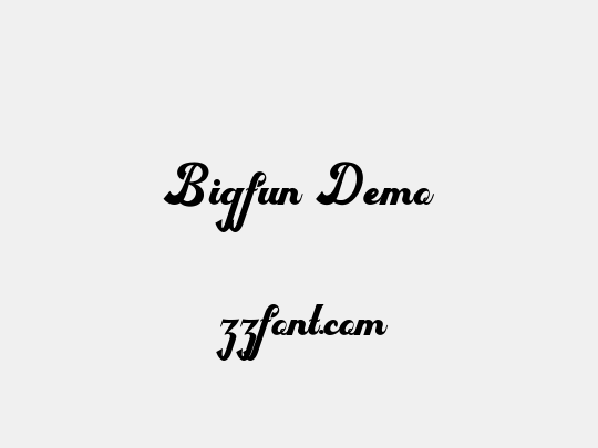 Bigfun Demo