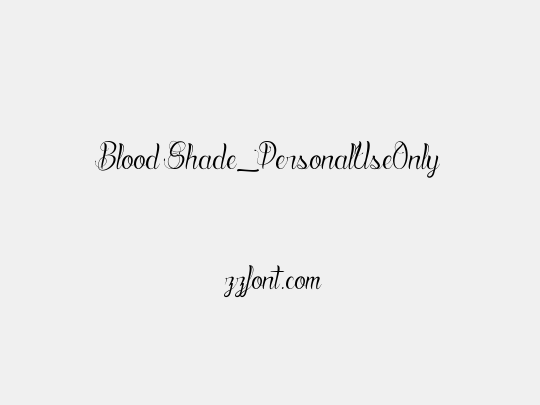 Blood Shade_PersonalUseOnly