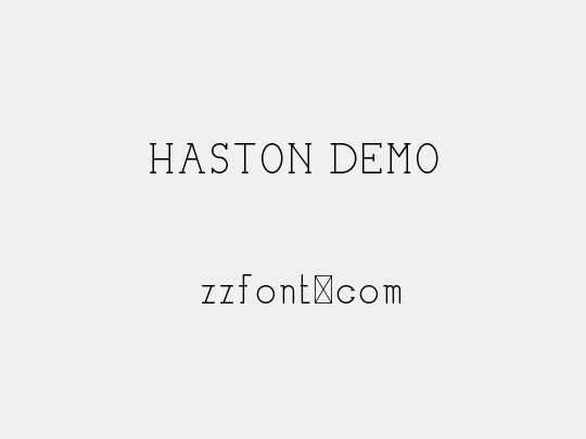 HASTON DEMO