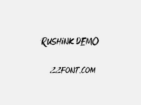 Rushink DEMO