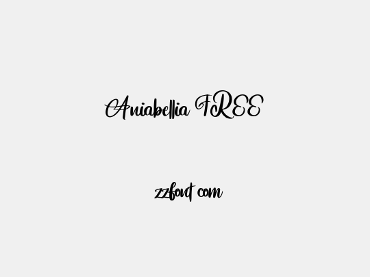 Aniabellia FREE