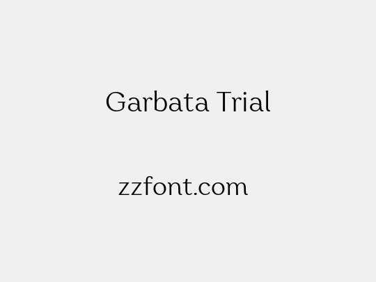 Garbata Trial