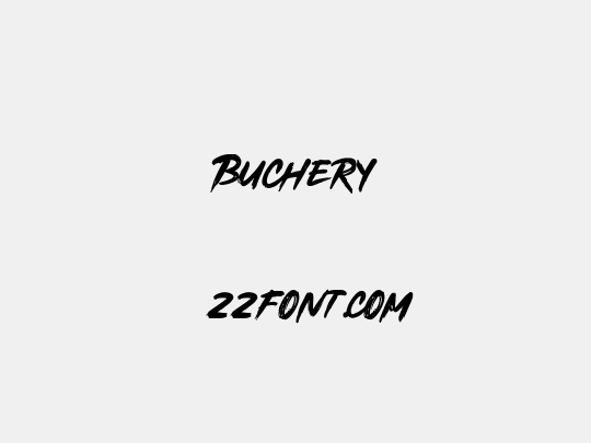 Buchery