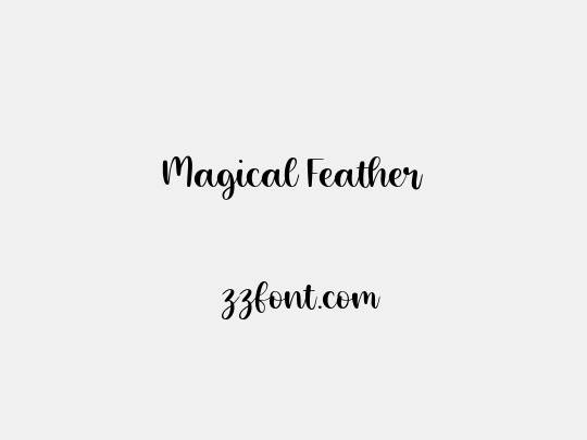 Magical Feather