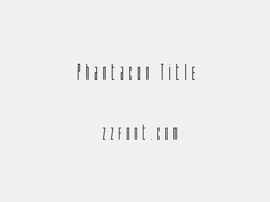 Phantacon Title
