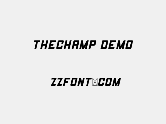 THECHAMP DEMO