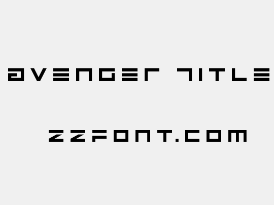 Avenger Title