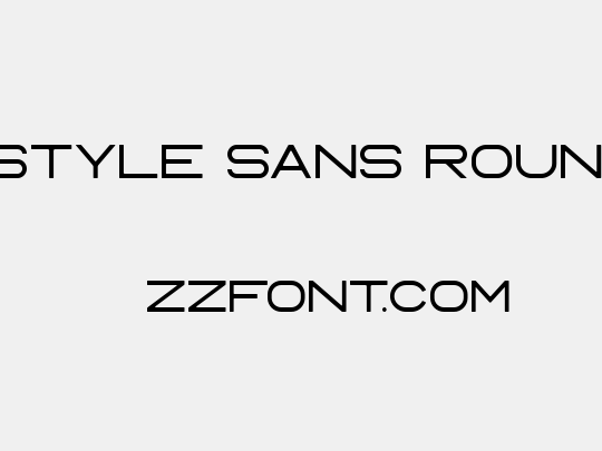 Manta Style Sans Round DEMO