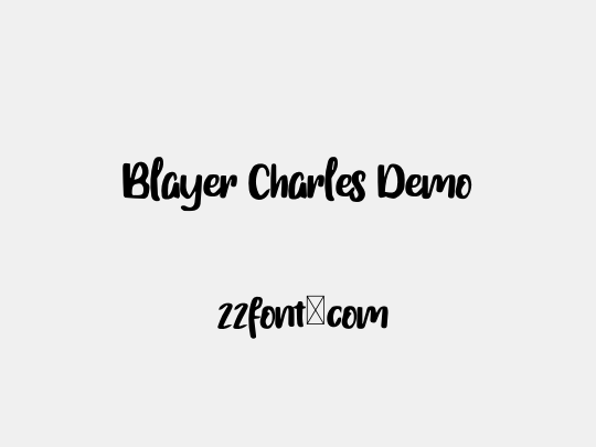 Blayer Charles Demo