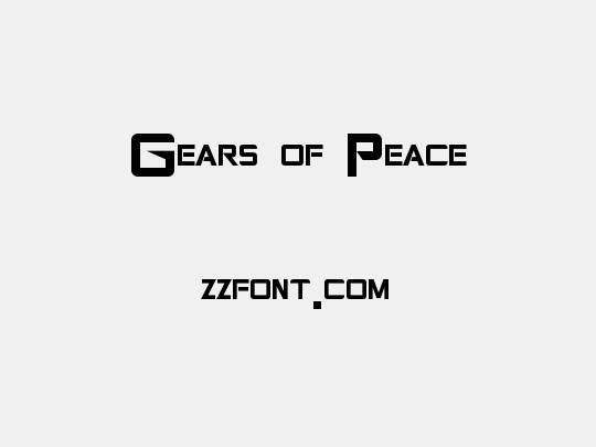 Gears of Peace