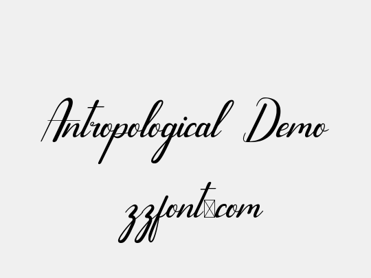 Antropological Demo