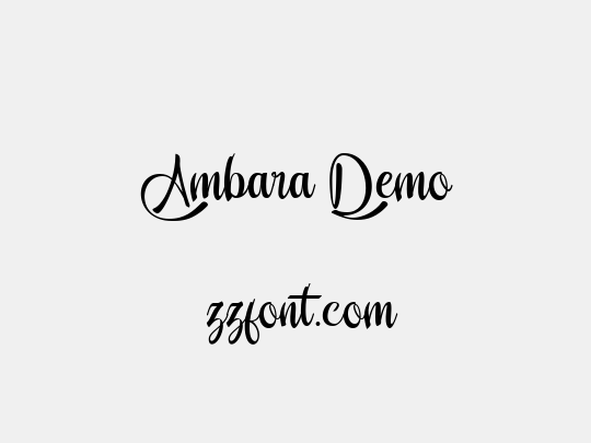 Ambara_Demo