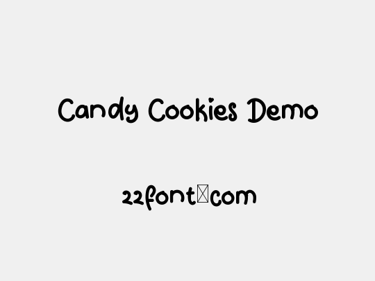 Candy Cookies Demo