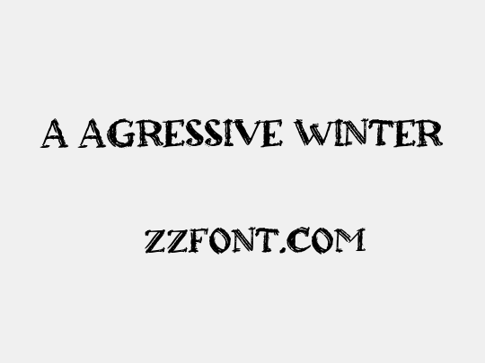 a Agressive Winter
