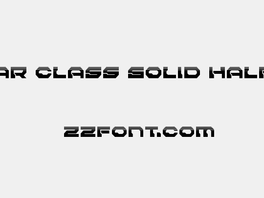 Pulsar Class Solid Halftone