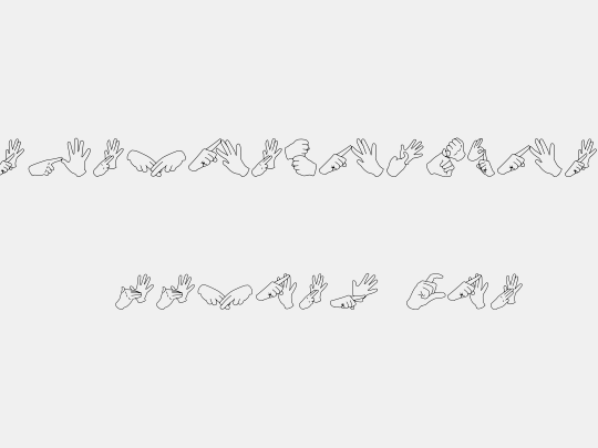 AuslanFingerSpelling