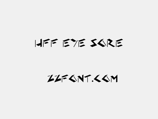 HFF Eye Sore