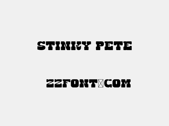 Stinky Pete