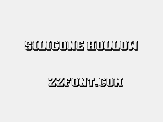Silicone Hollow