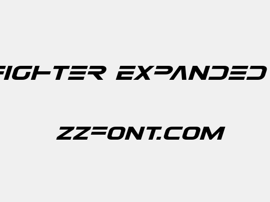 Eurofighter Expanded Italic