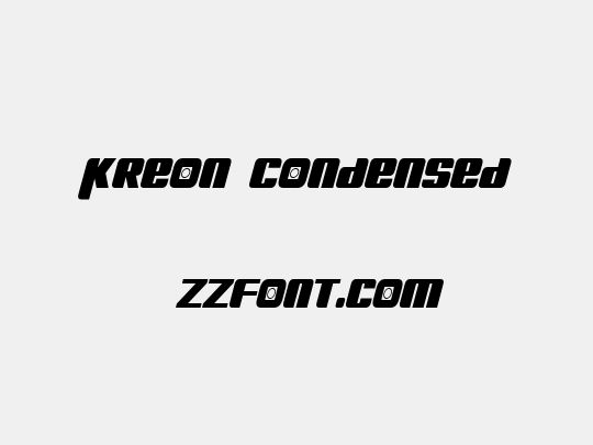 Kreon Condensed
