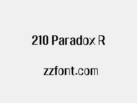 210 Paradox R