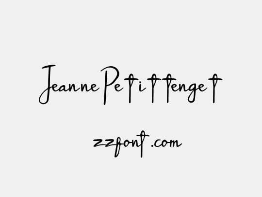JeannePetittenget
