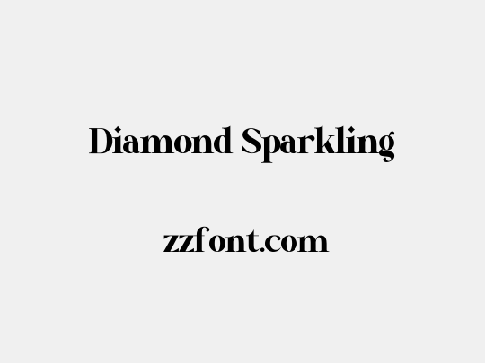 Diamond Sparkling