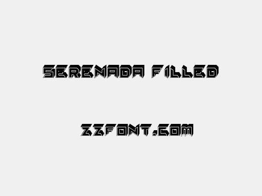 Serenada Filled