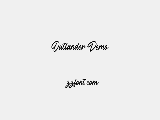 Outlander Demo