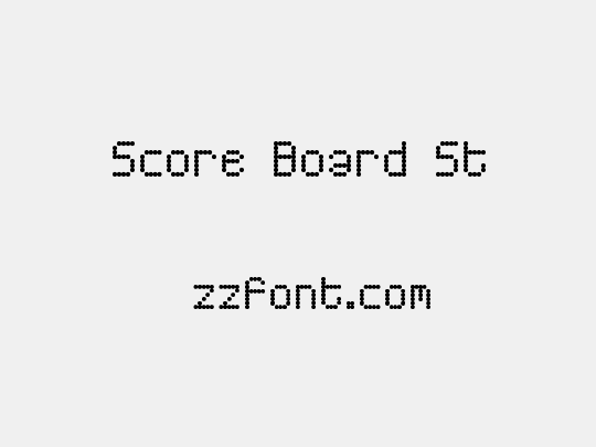 Score Board St