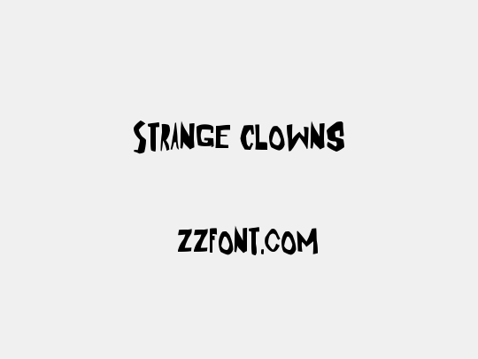 Strange Clowns