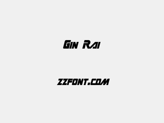 Gin Rai