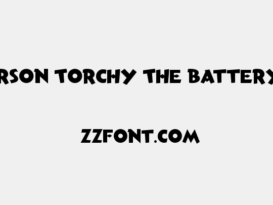 Anderson Torchy The Battery Boy