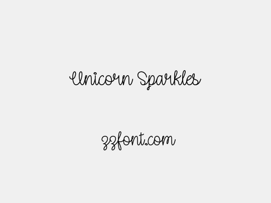 Unicorn Sparkles