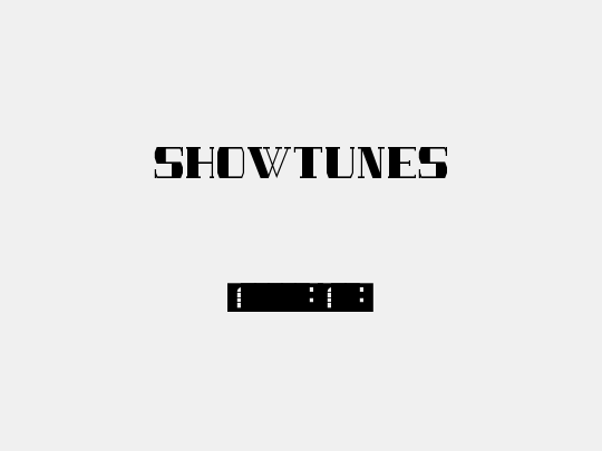 SHOWTUNES