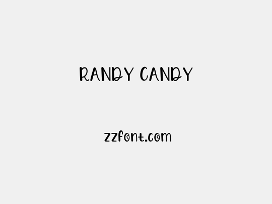 RANDY CANDY