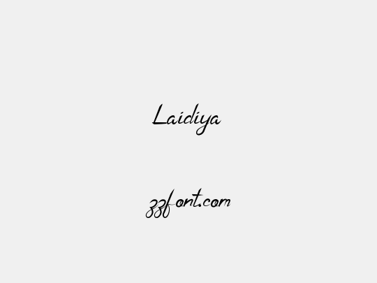 Laidiya