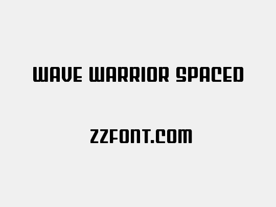 Wave Warrior Spaced