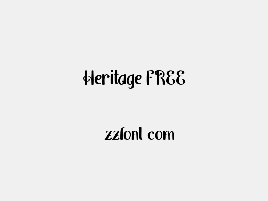 Heritage FREE