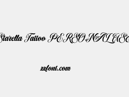Starella Tattoo PERSONAL USE