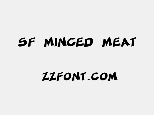 SF Minced Meat