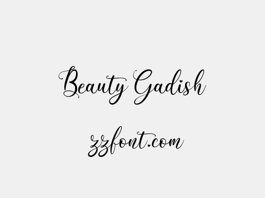 Beauty Gadish