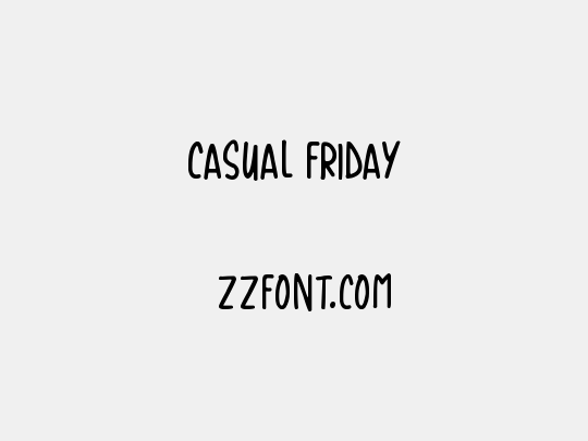 Casual Friday