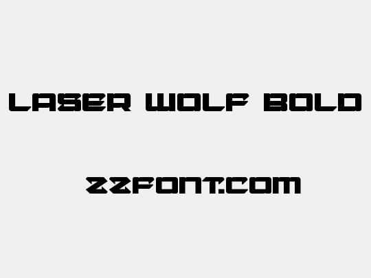 Laser Wolf Bold