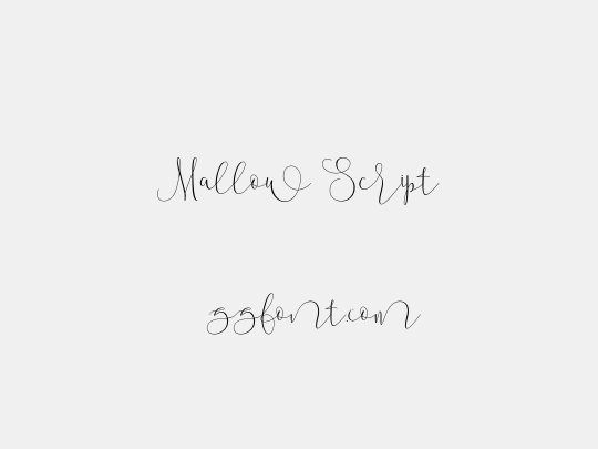 Mallow Script