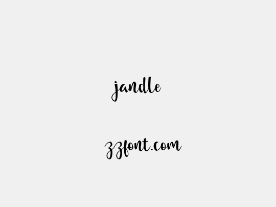  jandle 