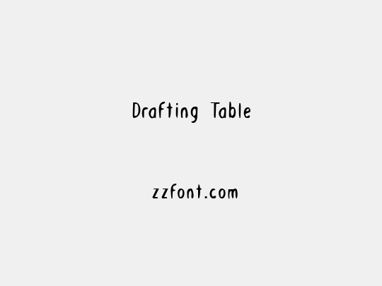 Drafting Table